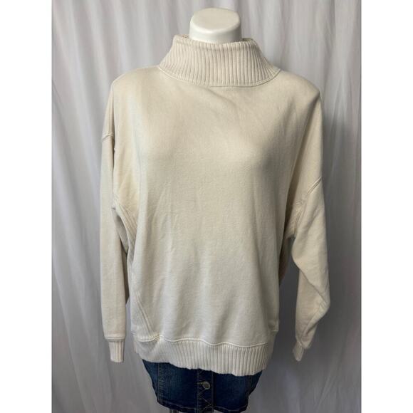 Aerie Oversized Knit Turtleneck Blouse - Size XS - Picture 1 of 8